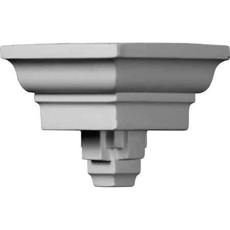 Ekena Millwork 3 3/8"P x 3 3/8"H Outside Corner Moulding (matches moulding MLD03X03X04DE) MOC03X03DE